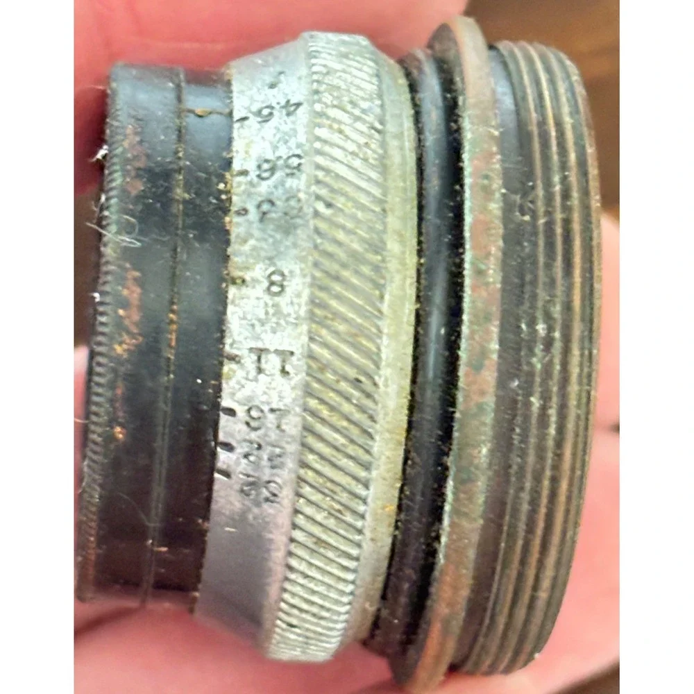 Vtg Wollensak Velostigmat f4.5 Enlarging Lens 3 1/2 Inch Focus Darkroom Optic‎